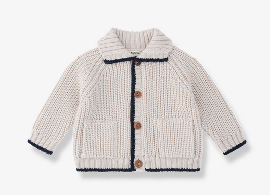 Brescia Ribbed Cardigan-One More in the Family FW26