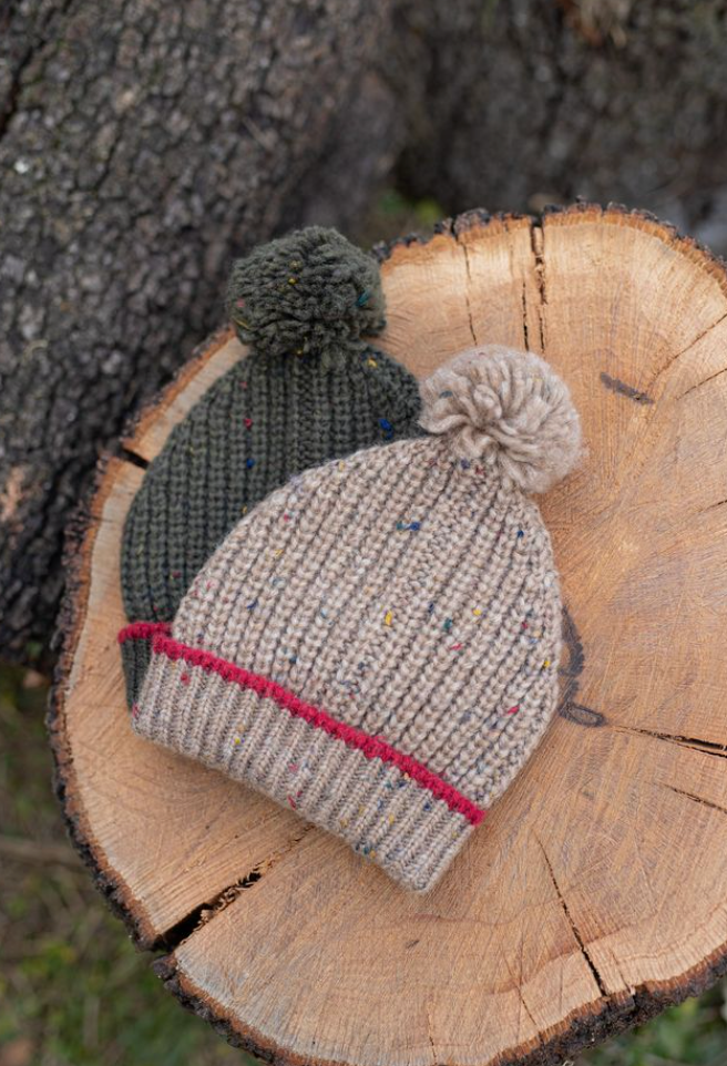 Louise Knit RIb Beanie- One More in the Family FW26