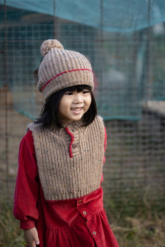 Louise Knit RIb Beanie- One More in the Family FW26