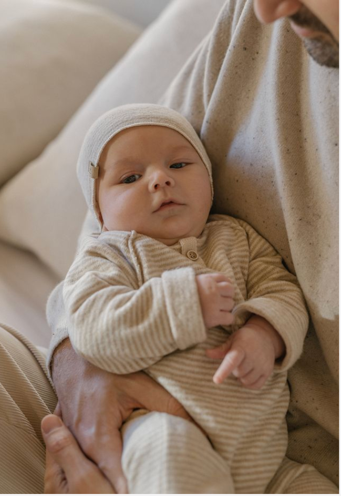 Laval Striped Romper- One More in the Family FW26