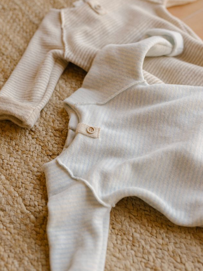 Laval Striped Romper- One More in the Family FW26