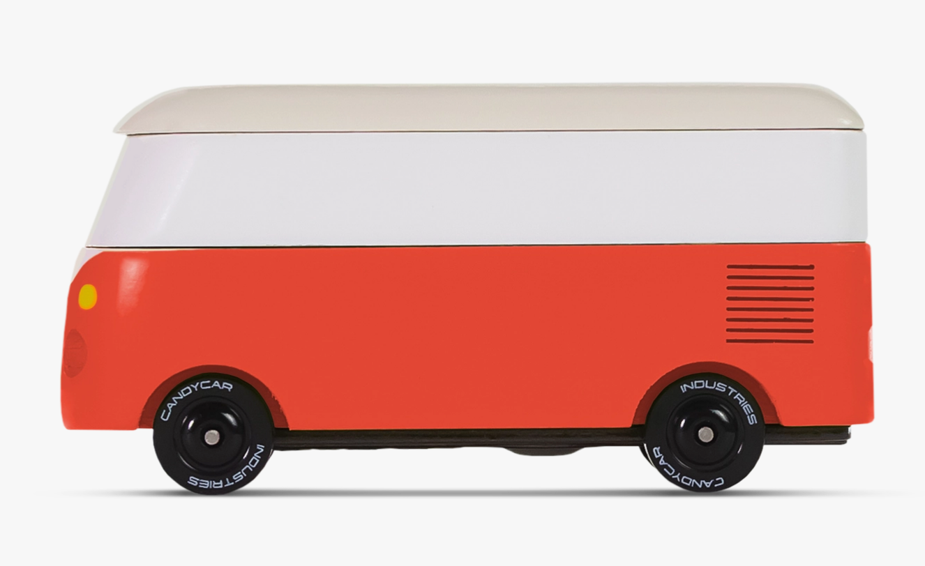 VW T1 Cinnamon Red - Candylab Toys