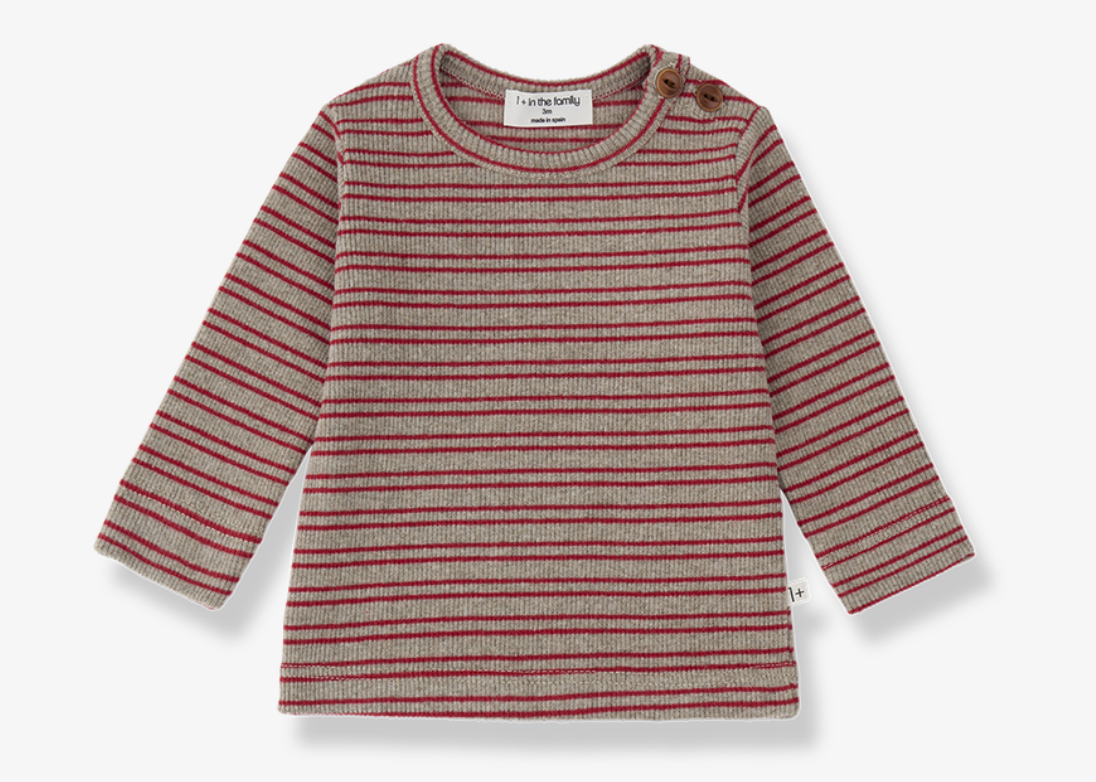 Nordegg LS Striped Tee-One More in the Family FW26