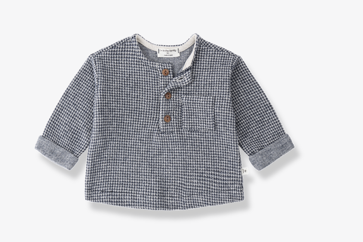 Nuoro Houndstooth Shirt-One More in the Family FW26
