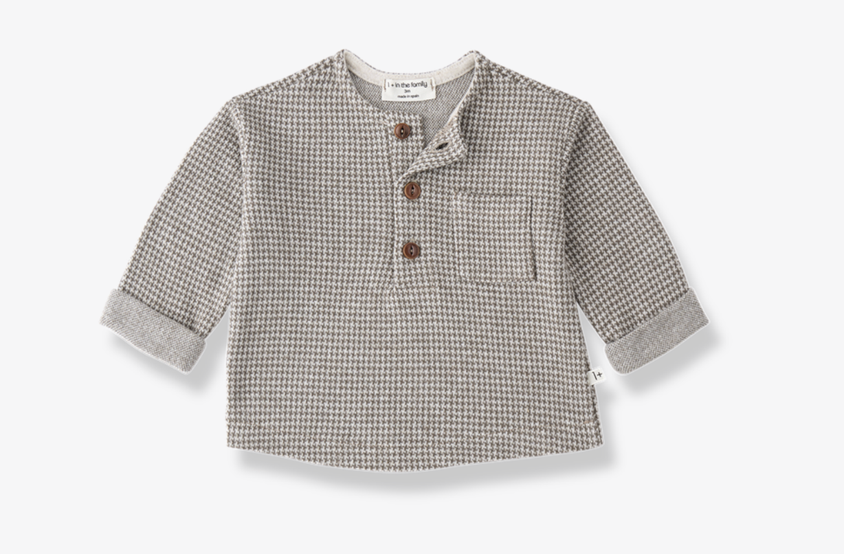 Nuoro Houndstooth Shirt-One More in the Family FW26