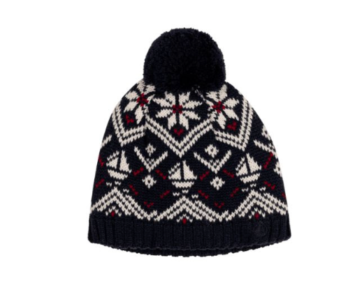 Fair Isle Knit Boat Hat - Petit Bateau FW26