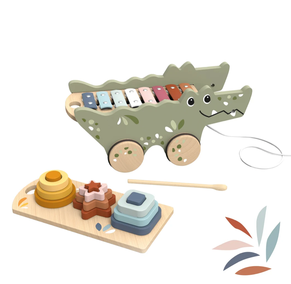 Croco Xylophone & Activity Pull Along - Speedy Monkey