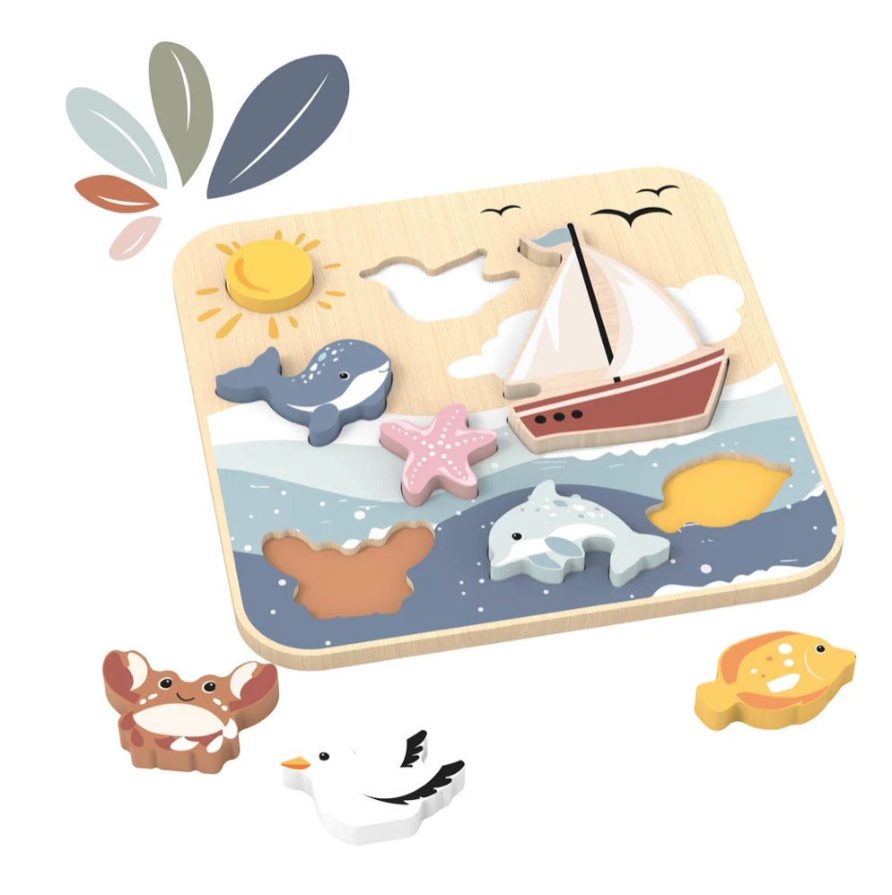 Jumbo Ocean Chunky Puzzle -Speedy Monkey