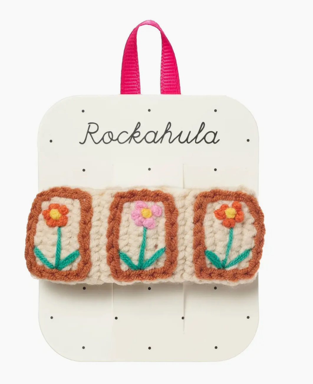 Cottage Floral Crochet Clip - Rockahula Kids