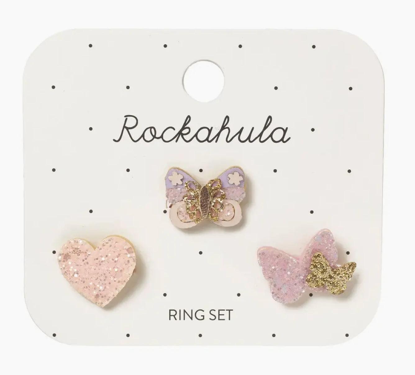 Fairytale Butterfly Ring Set - Rockahula Kids