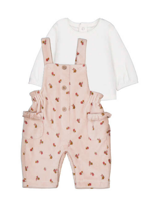 2pc Velour Floral All- Mayoral FW26