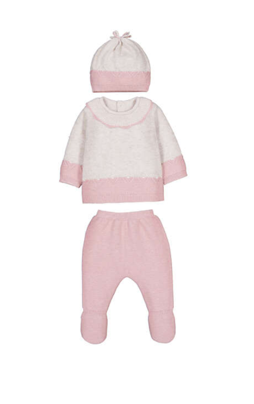 3pc Knit Footed Set- Mayoral FW26