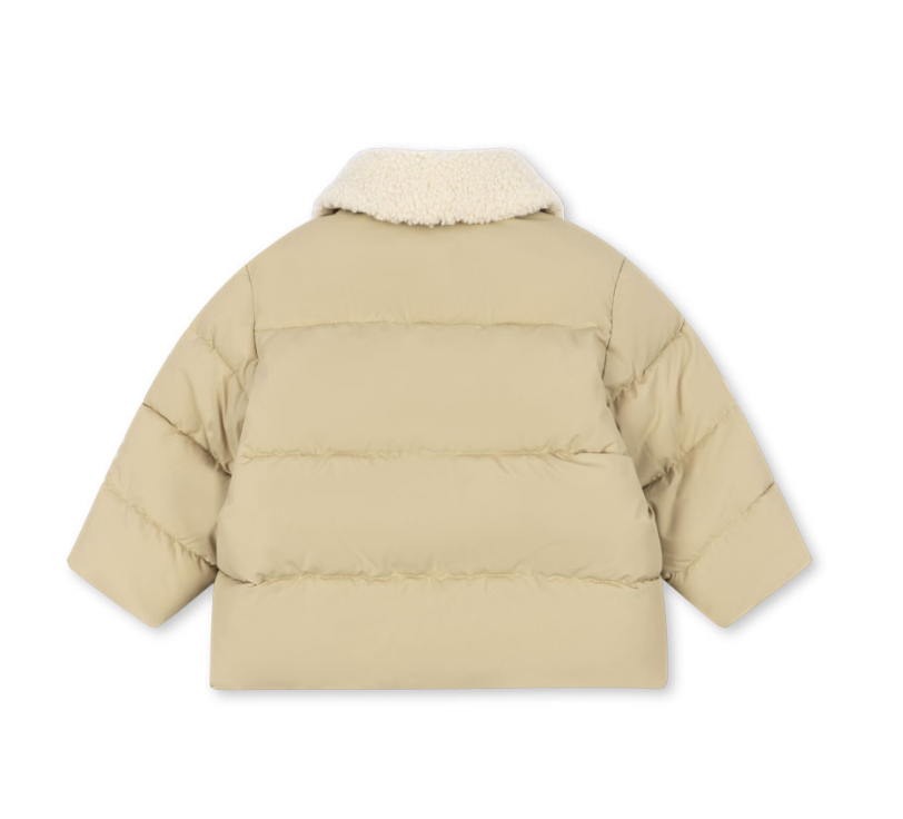 Alpi Collar Puffer Khaki- Konges Slojd FW26