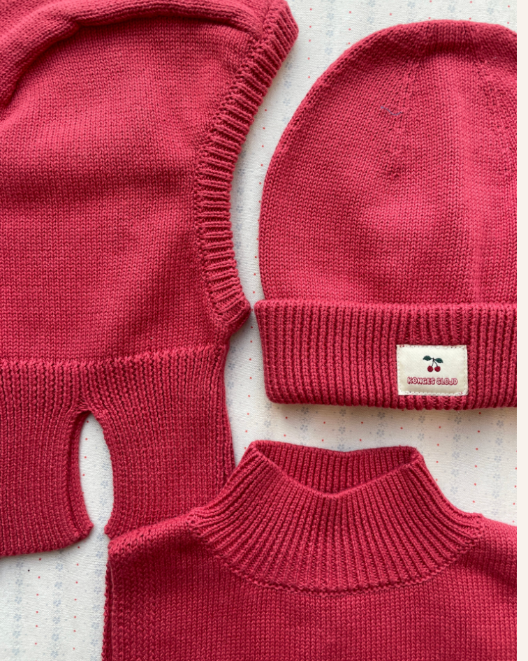 Avely Cotton Beanie-Konges Slojd FW26