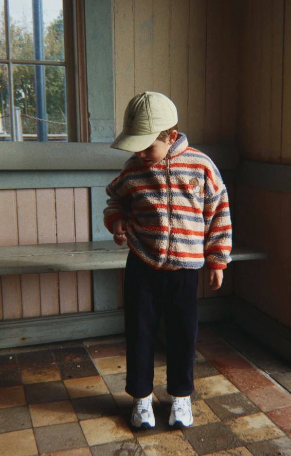 Jody Striped Fleece Jacket - Konges Slojd FW26