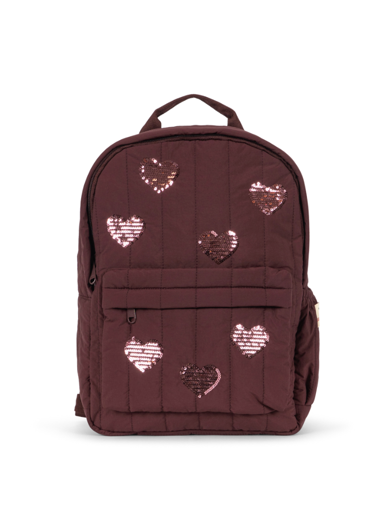 Juno Sequin Heart Backpack - Konges Slojd FW26