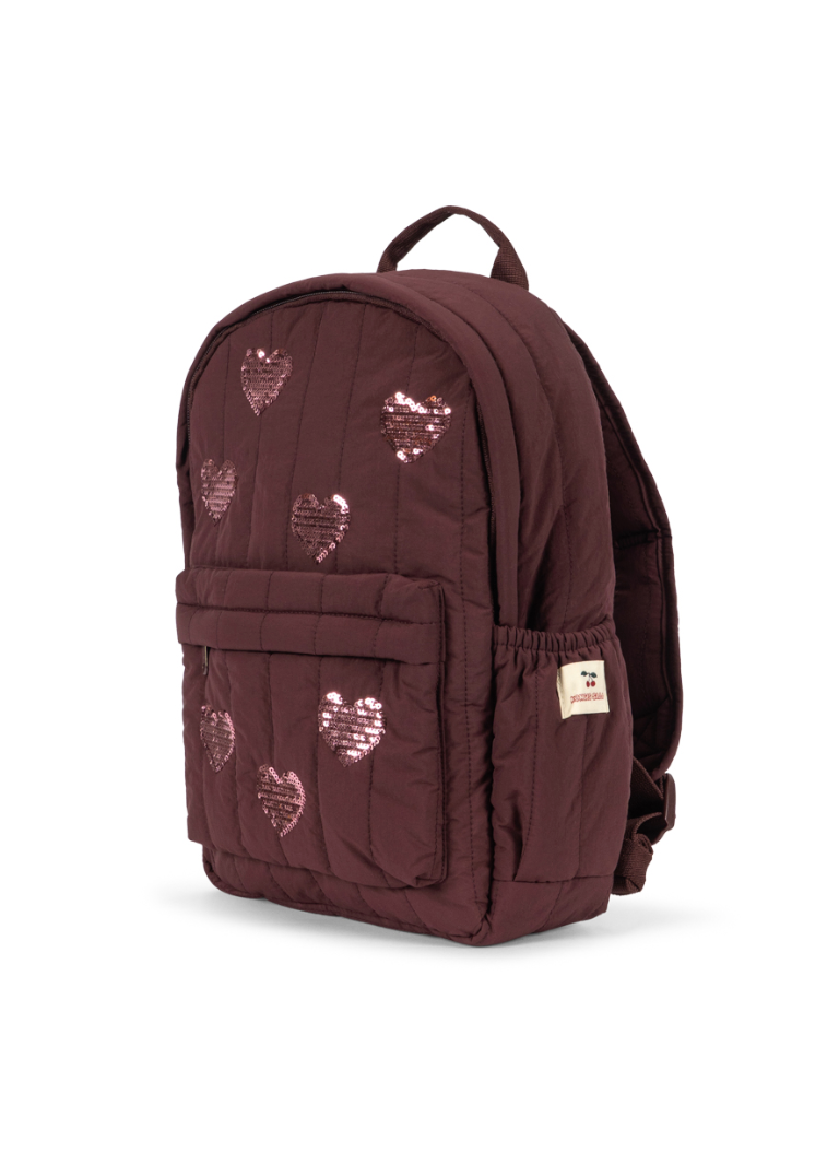 Juno Sequin Heart Backpack - Konges Slojd FW26