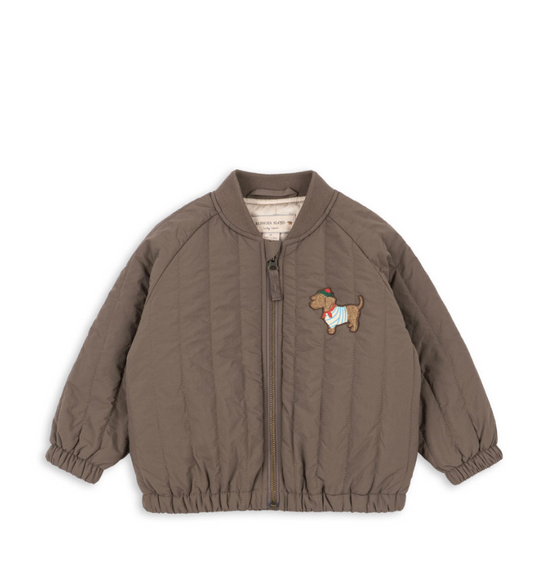Juno Terry Dog Bomber Jacket - Konges Slojd FW26