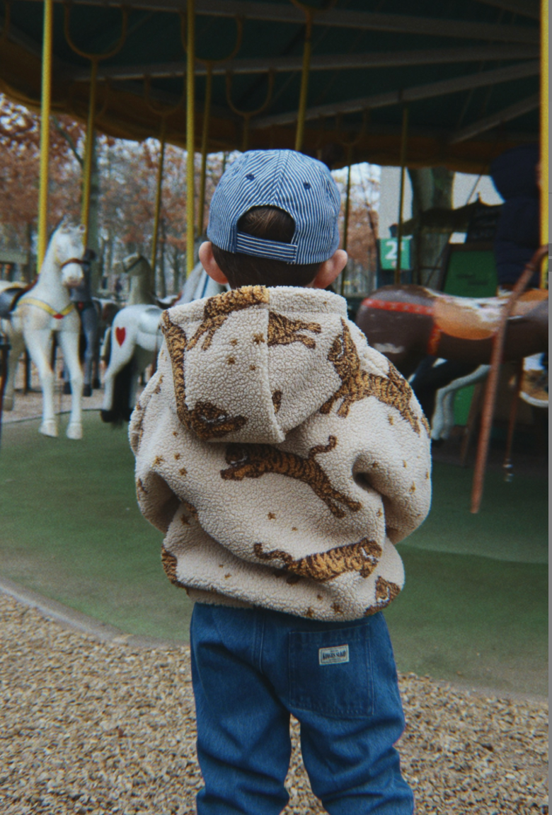 Jody Hooded Tiger Jacket - Konges Slojd FW26