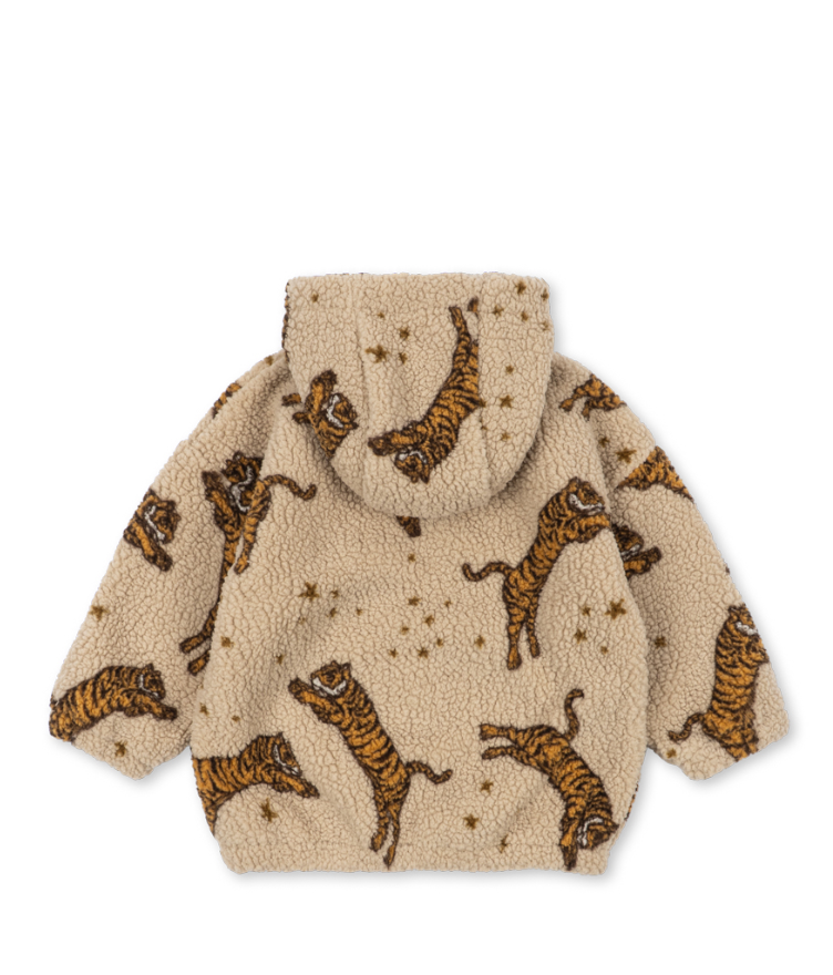 Jody Hooded Tiger Jacket - Konges Slojd FW26