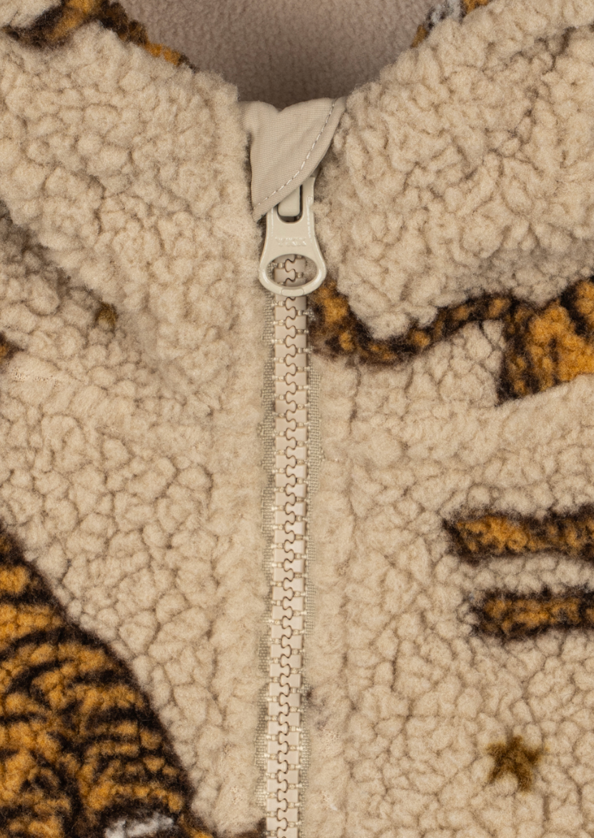 Jody Hooded Tiger Jacket - Konges Slojd FW26