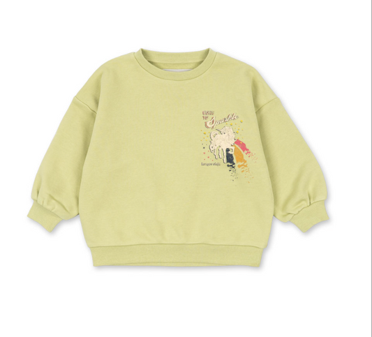 Lou Sparkle Unicorn Sweatshirt - Konges Slojd FW26