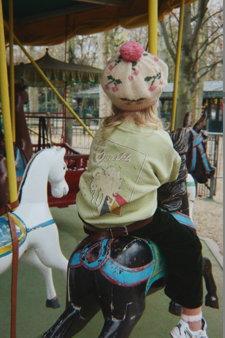 Lou Sparkle Unicorn Sweatshirt - Konges Slojd FW26