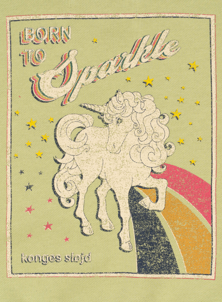 Lou Sparkle Unicorn Sweatshirt - Konges Slojd FW26