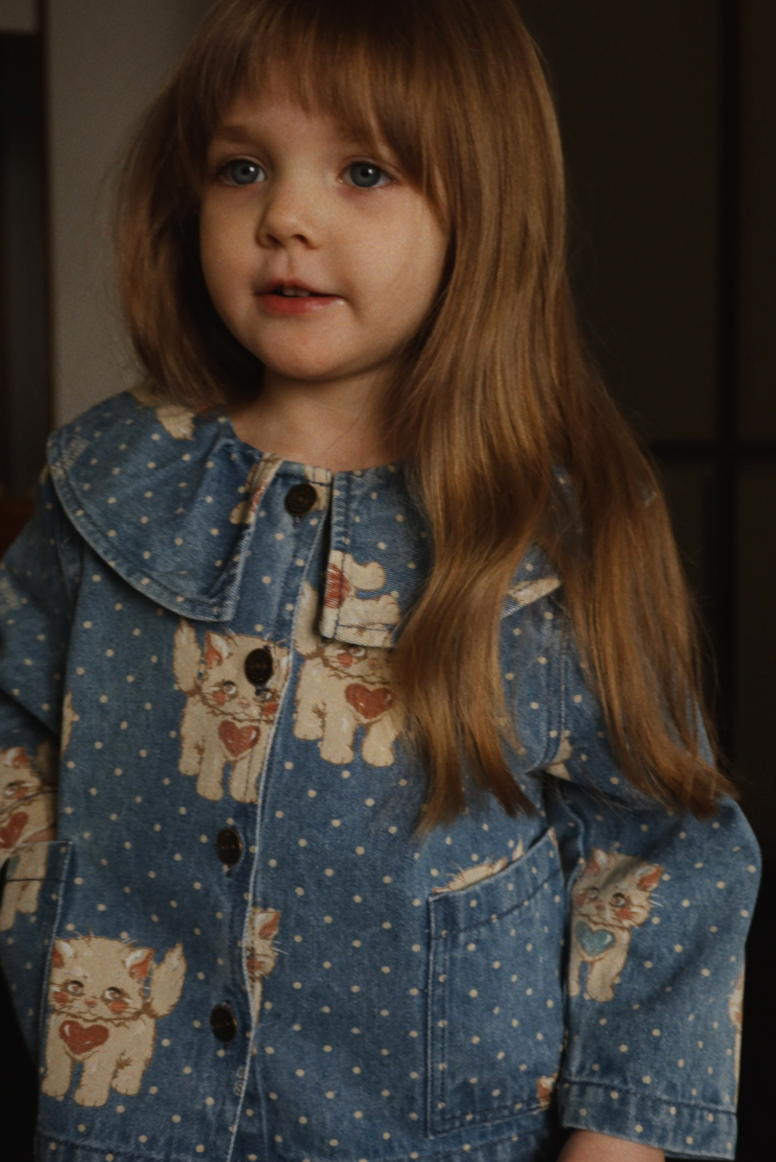 Magot Ciao Miao Denim Jacket - Konges Slojd FW26