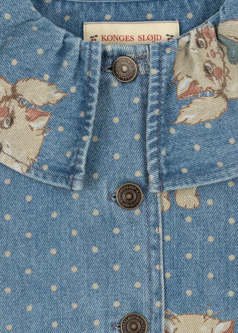 Magot Ciao Miao Denim Jacket - Konges Slojd FW26