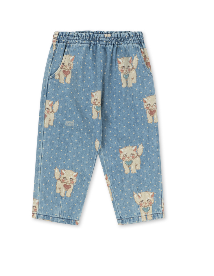 Magot Frill Pant Ciao Miao Denim  - Konges Slojd FW26