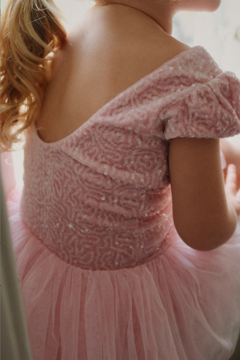 Ballerina Dress Sequin-Konges Slojd FW26