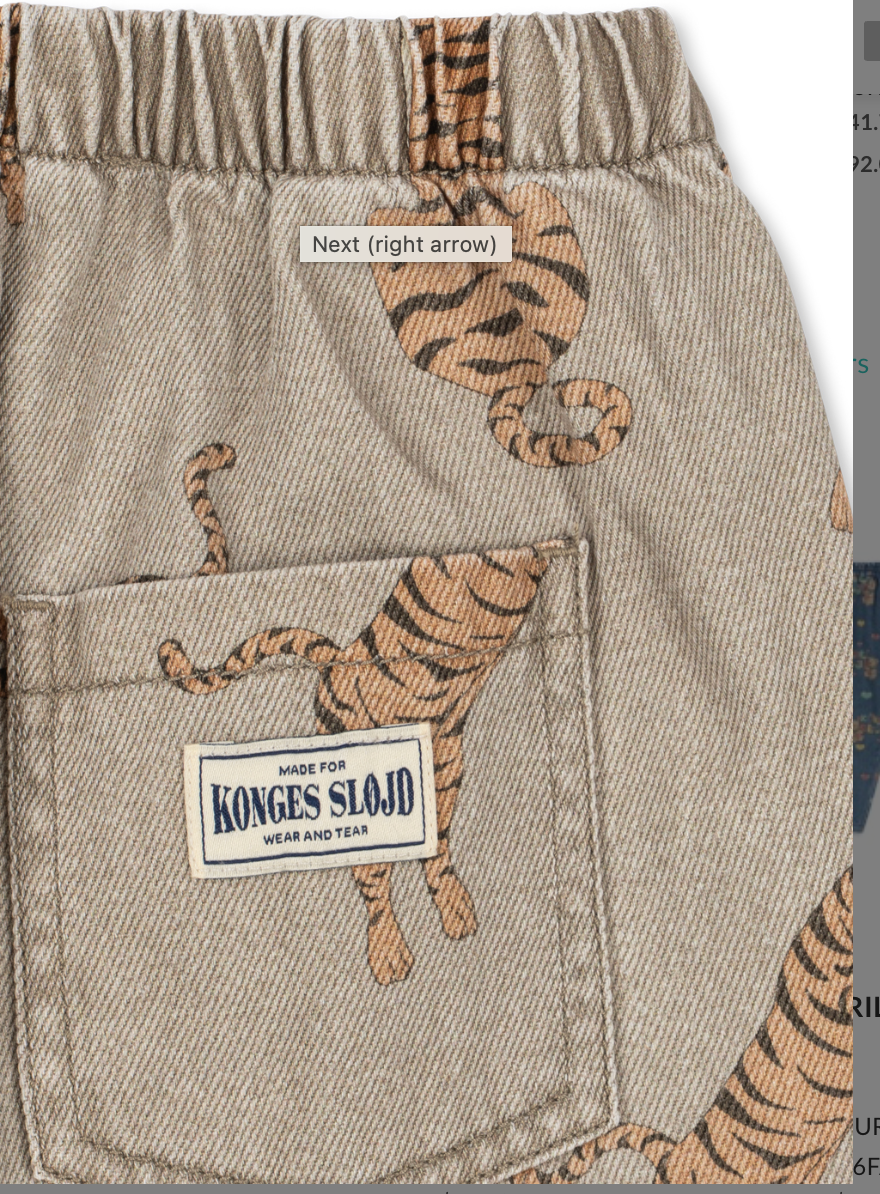 Magot Tiger Pant-Konges Slojd FW26