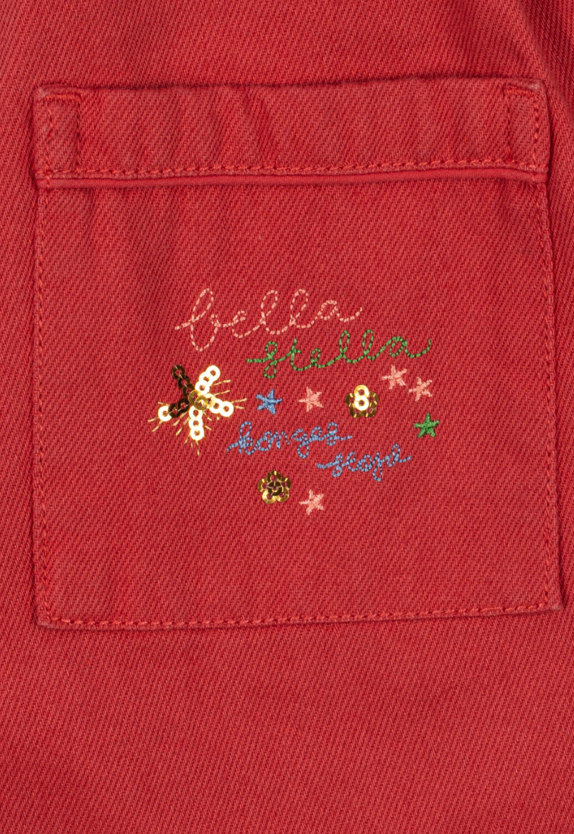 Magot Sequin Frill Pant Denim- Konges Slojd FW26