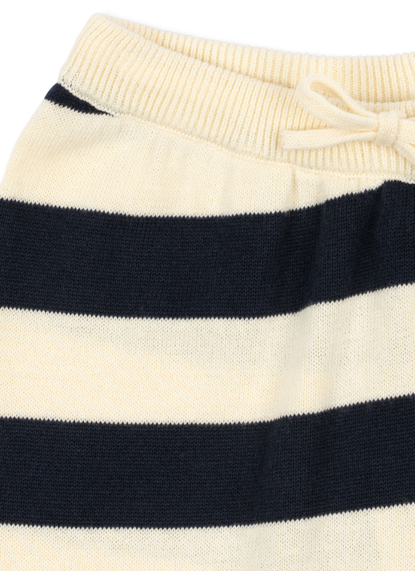 Manis Striped Knit Pant-Konges Slojd FW26