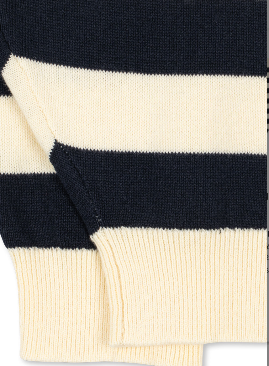 Manis Striped Knit Pant-Konges Slojd FW26