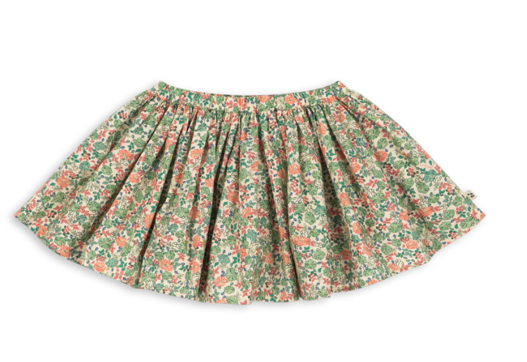 Ponza Floral Skirt- Konges Slojd FW26