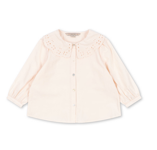 Rilo Cherry Eyelet Collar Shirt - Konges Slojd FW26