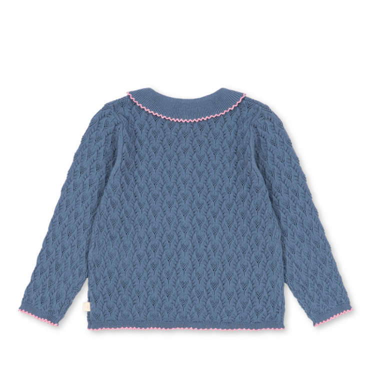 Rosier Embroidered Cardigan-Konges Slojd FW26