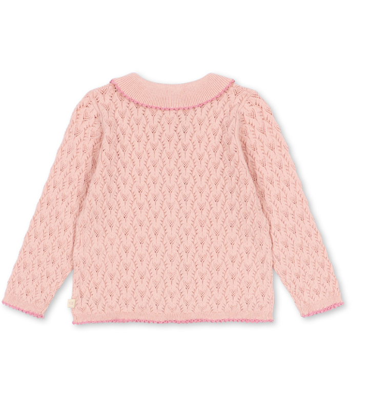 Rosier Embroidered Cardigan-Konges Slojd FW26