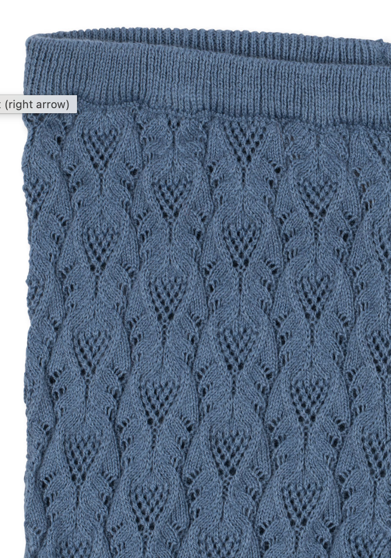 Rosier Embroidered Knit Pant-Konges Slojd FW26