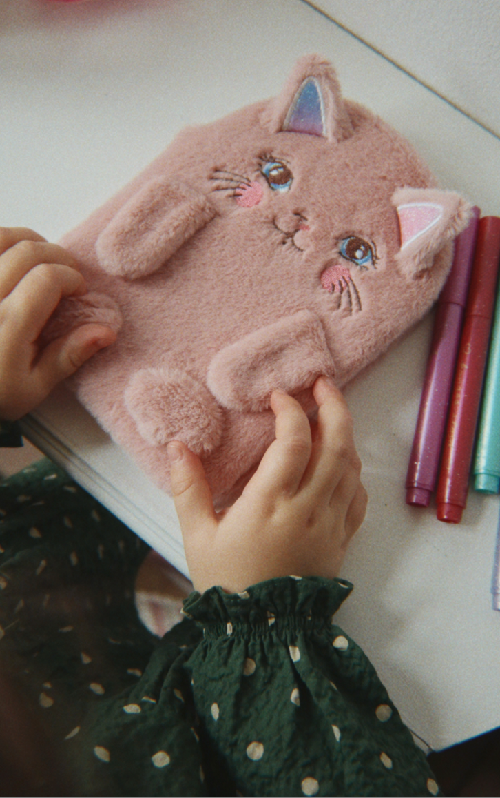 Soft Kitty Notebook-Konges Slojd