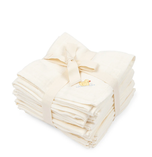 Nuvoli 10-Pack Muslin Cloths  - Fanga Fontana