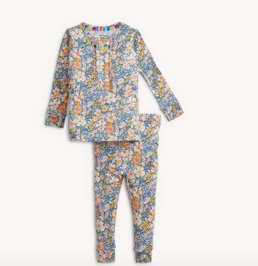Kids' Flora Modal Magnetic PJ Set - Magnetic Me FW26