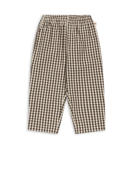 Kim Choco Check Pant-Konges Slojd FW26