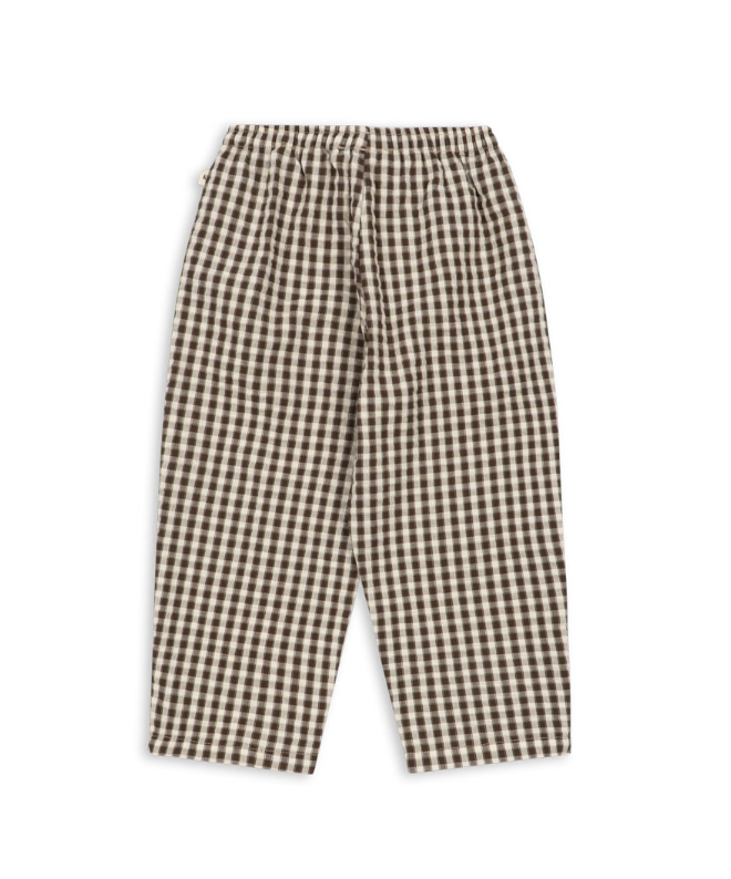Kim Choco Check Pant-Konges Slojd FW26