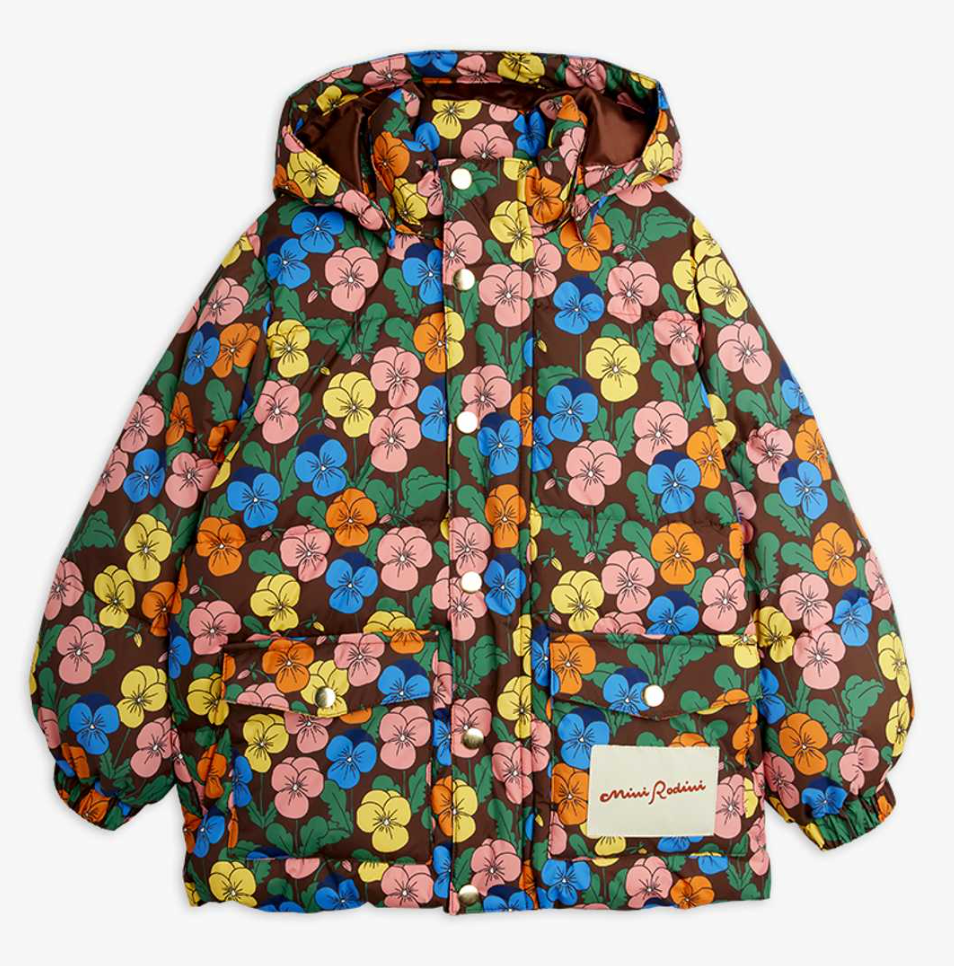 Violas Hooded Puffer-Mini Rodini FW26