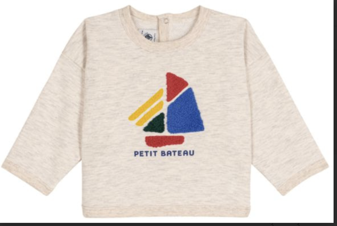 Boat Sweatshirt- Petit Bateau FW26