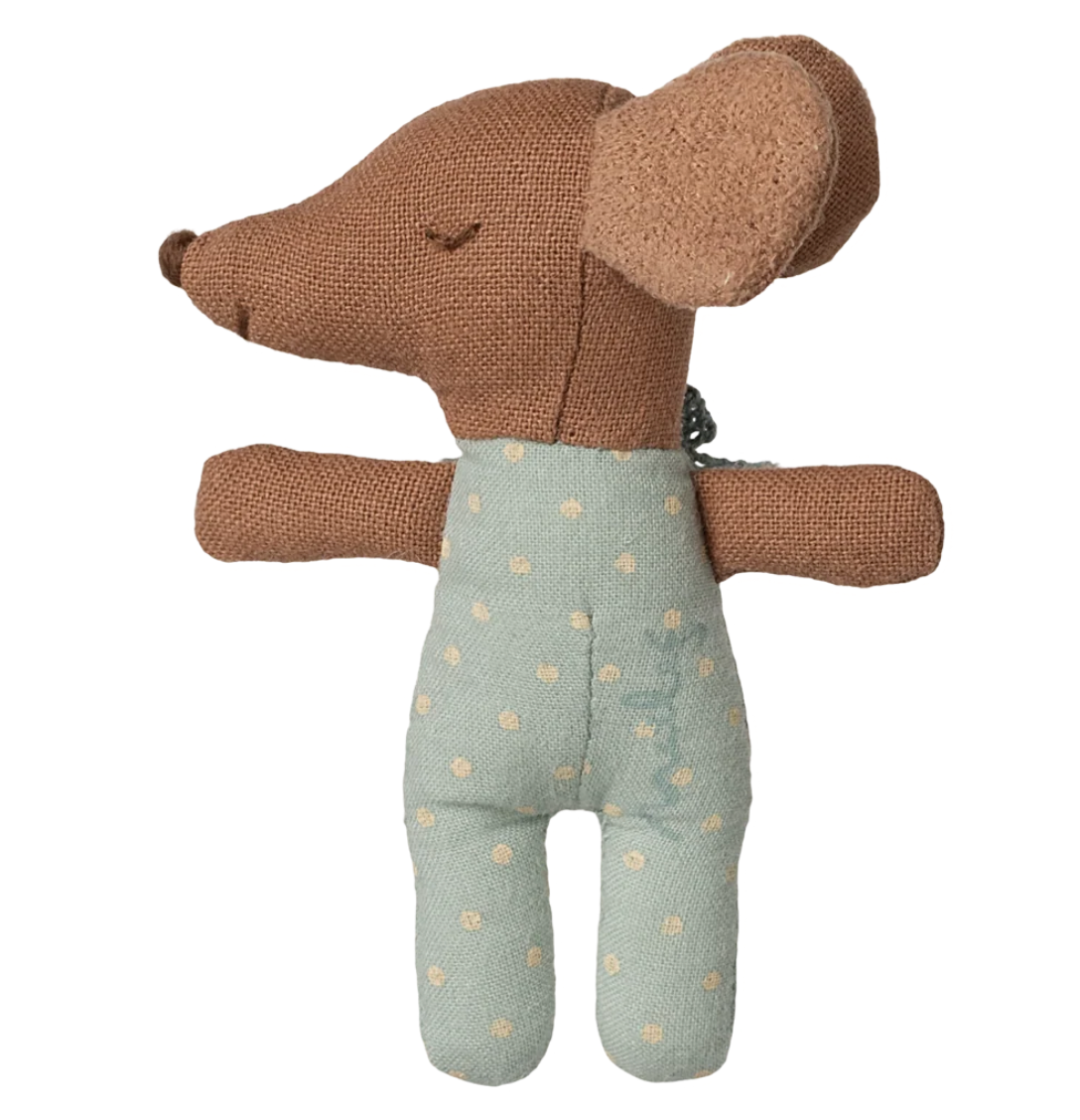 Sleepy Wakey Baby Mouse in Matchbox - Maileg