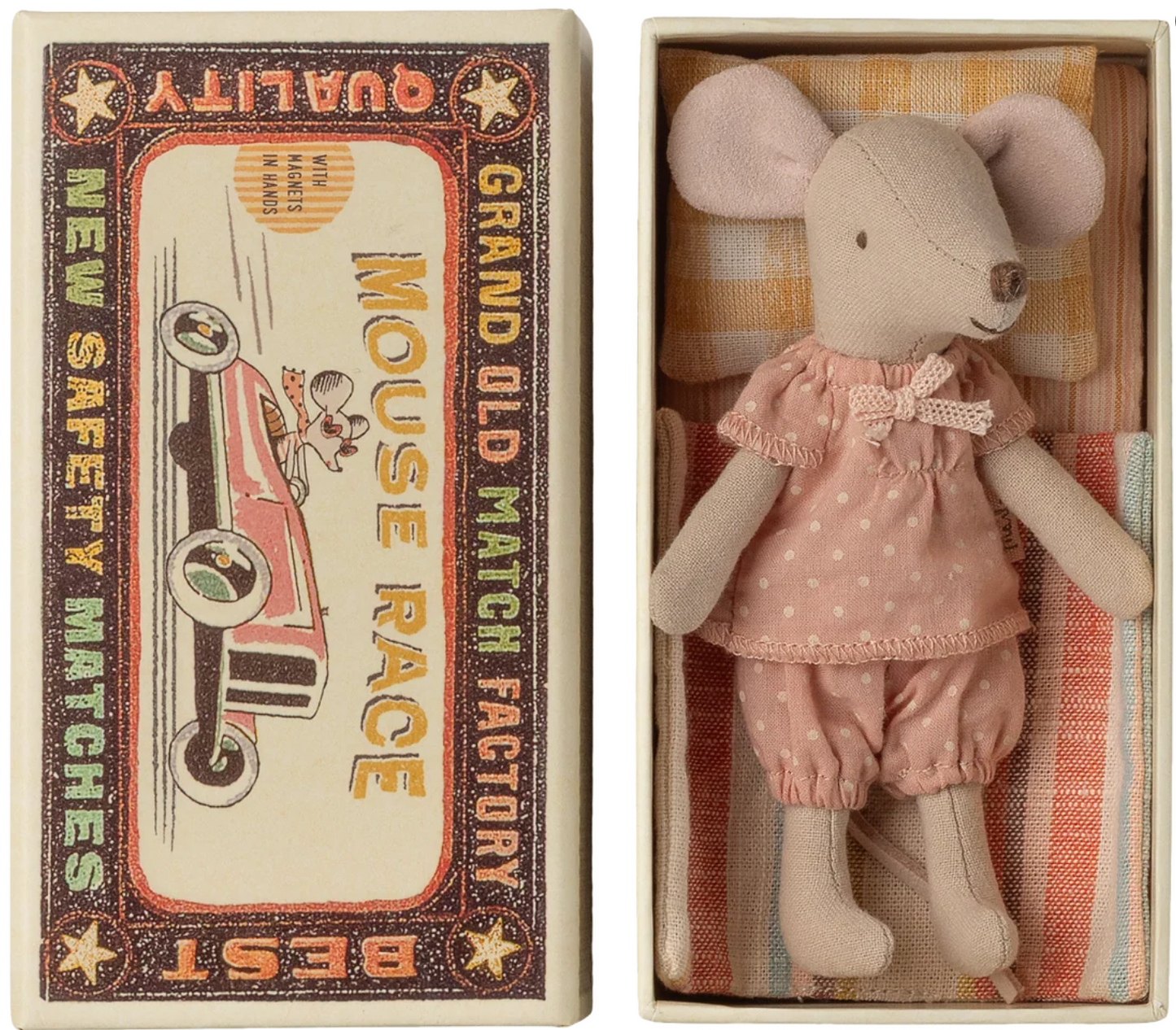 Big Sister Mouse Matchbox - Maileg